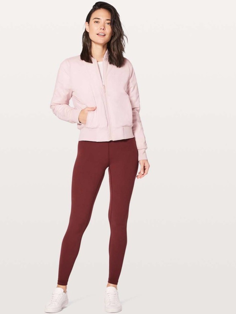Lululemon Non-Stop Bomber *Reversible
Porcelain Pink​